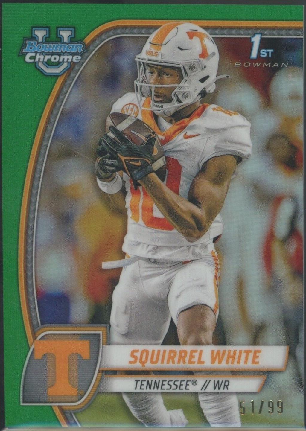 Squirrel White [Green Refractor] #166