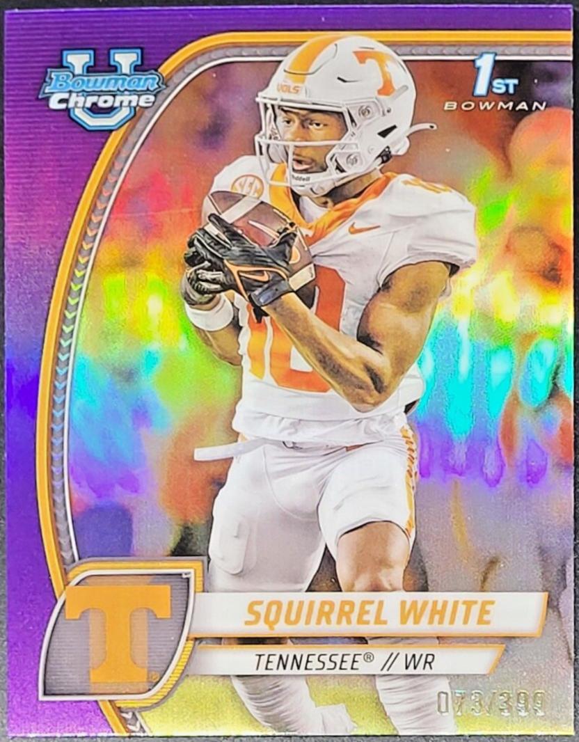 Squirrel White [Purple Refractor] #166