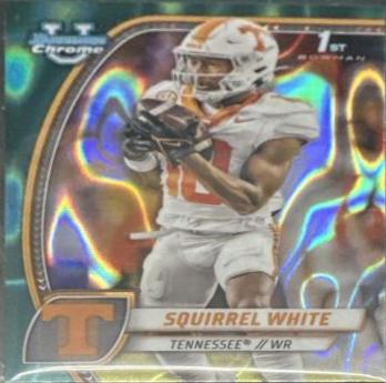 Squirrel White [Teal Lava Refractor] #166