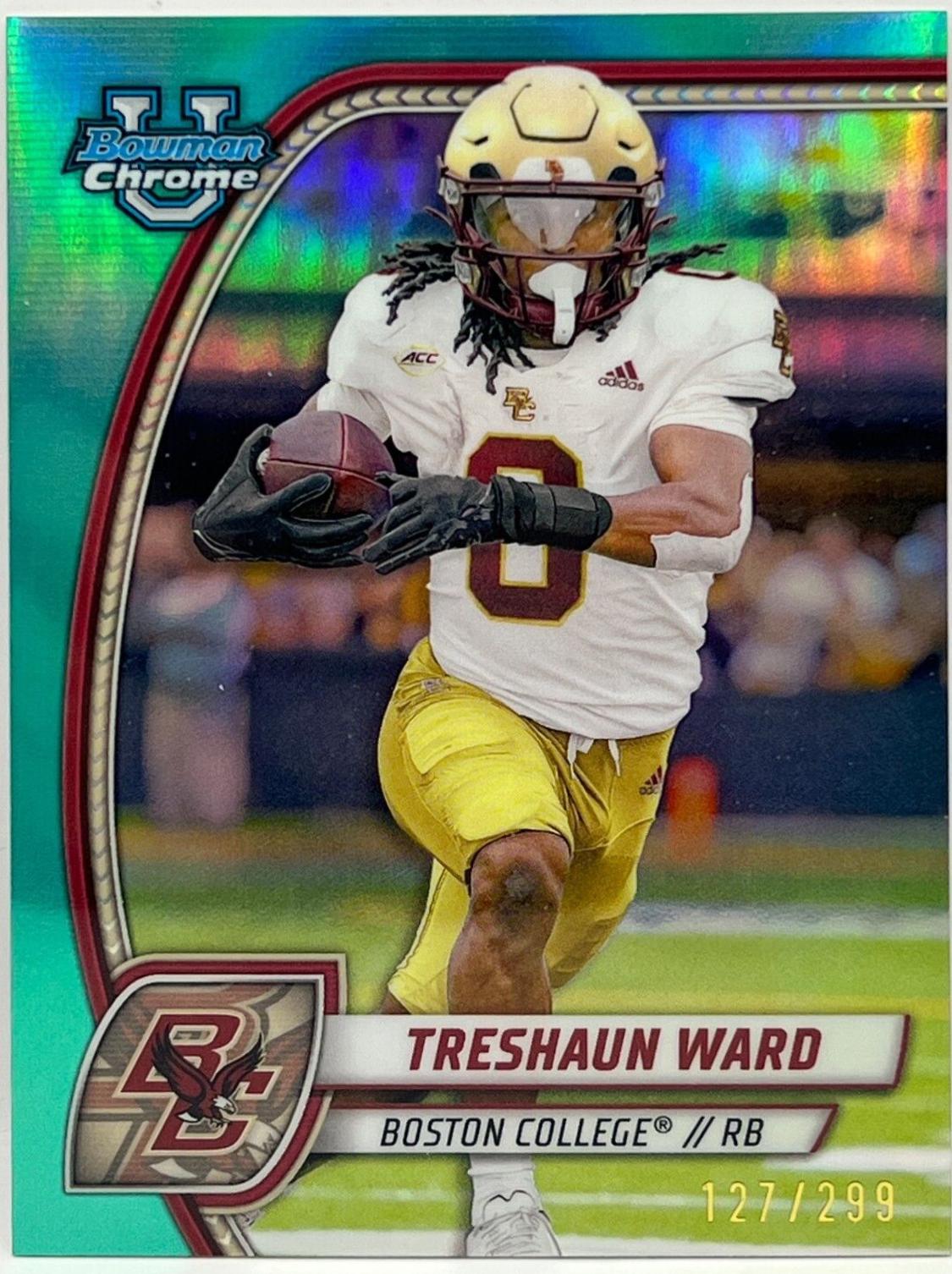 Treshaun Ward [Aqua Refractor] #176