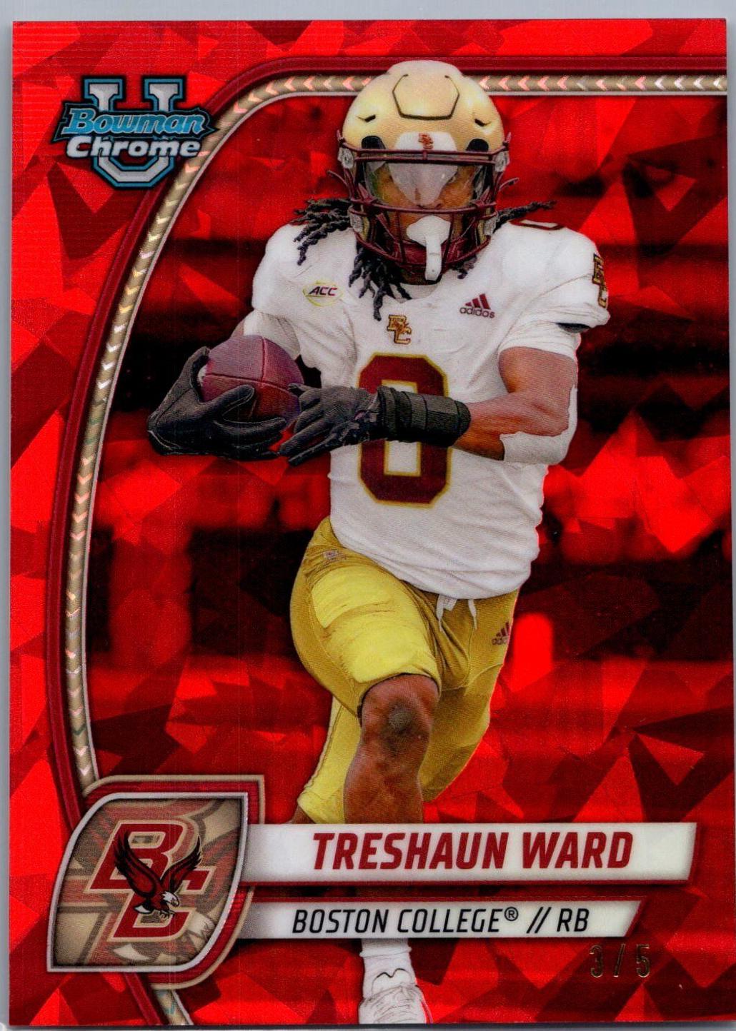 Treshaun Ward [Red Refractor] #176