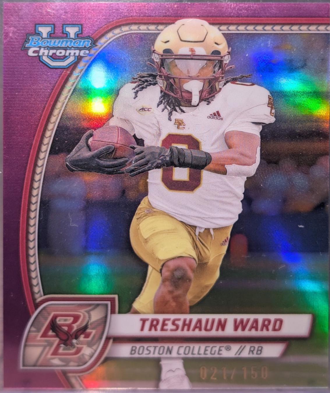 Treshaun Ward [Refractor] #176