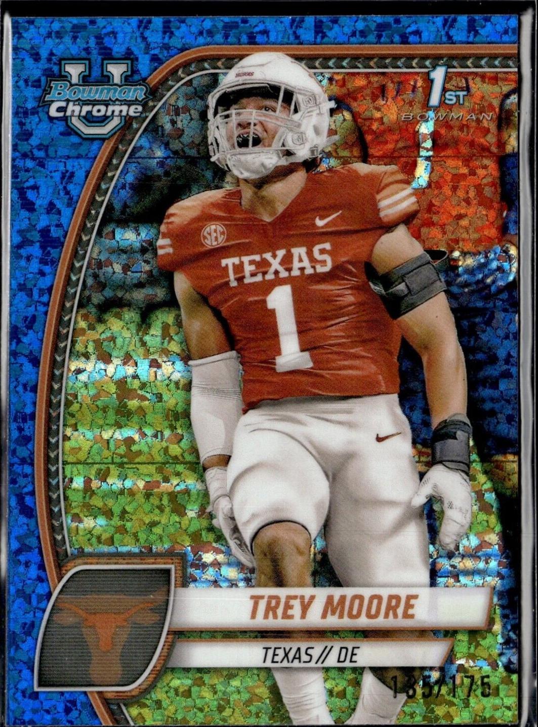 Trey Moore [Blue Mini Diamond Refractor] #178