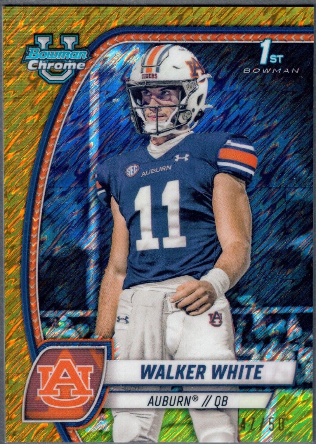 Walker White [Shimmer Gold Refractor] #85