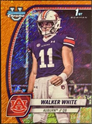 Walker White [Shimmer Orange Refractor] #85