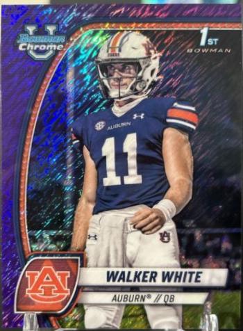 Walker White [Shimmer Purple Refractor] #85