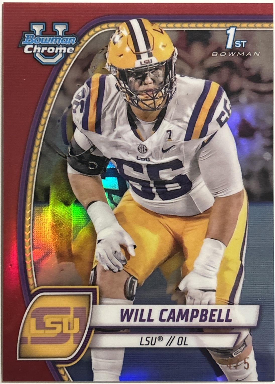 Will Campbell [Shimmer Red Refractor] #181