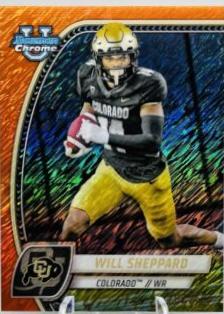 Will Sheppard [Shimmer Orange Refractor] #186