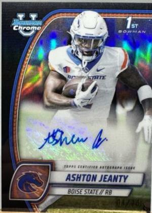 Ashton Jeanty [Black Refractor] #PA-AJE
