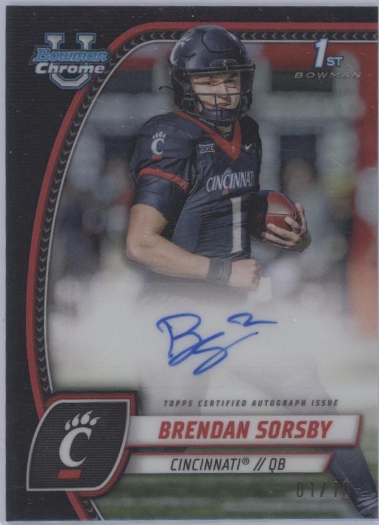 Brendan Sorsby [Black Refractor] #PA-BSO