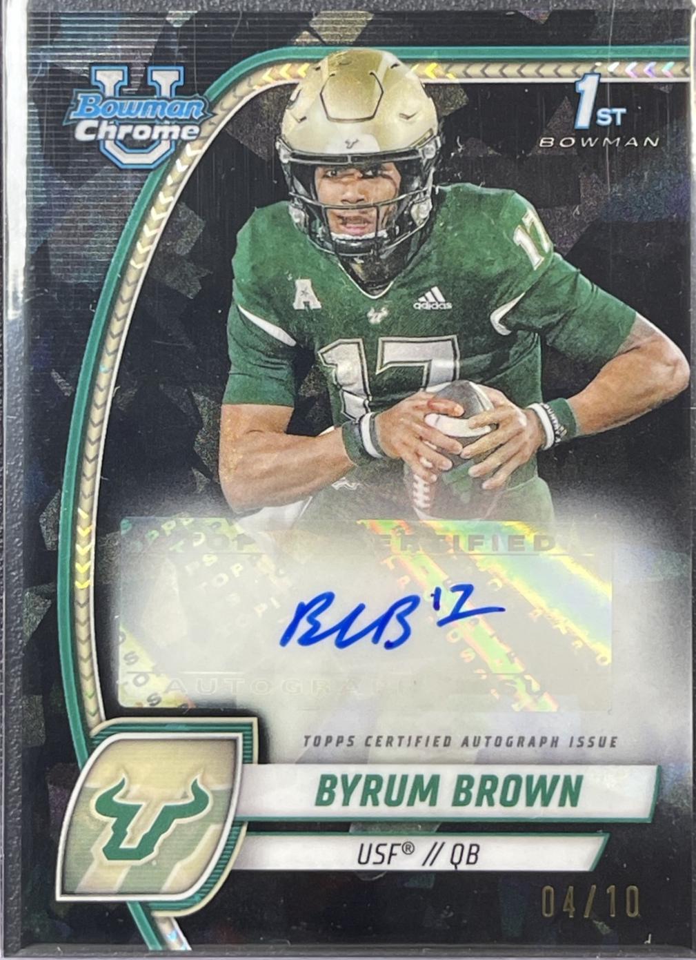 Byrum Brown [Black Refractor] #PA-BBR