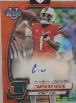 Cameron Ward [Orange Refractor] #PA-CWA