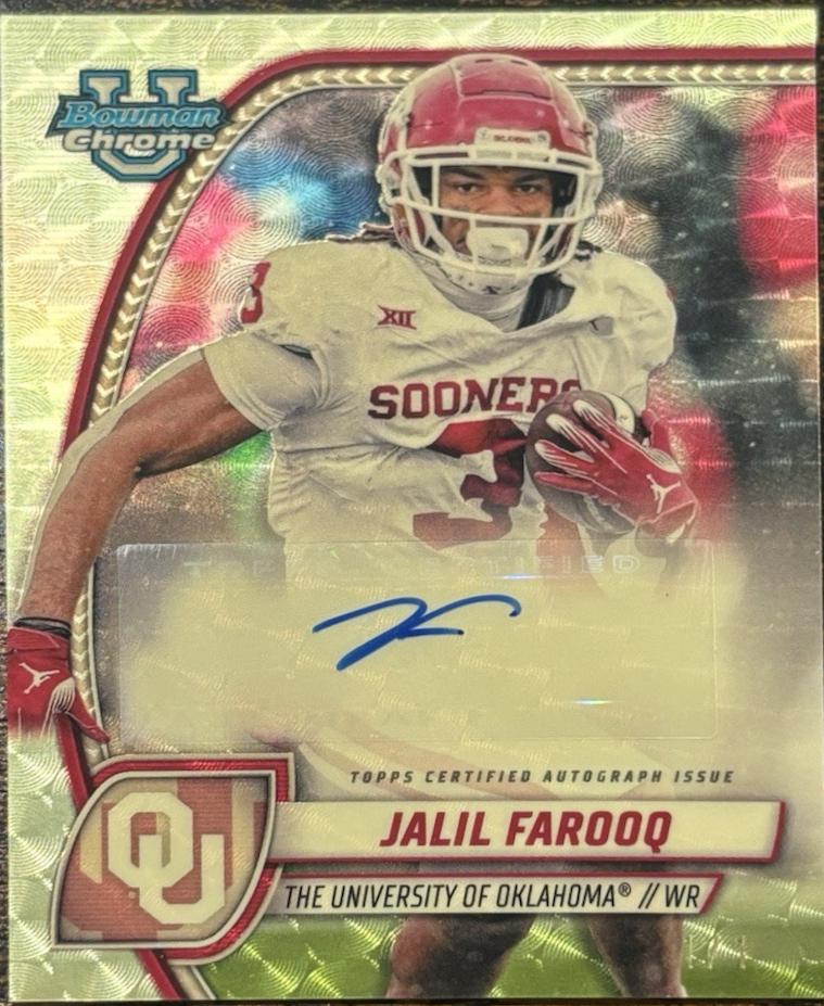 Jalil Farooq [Superfractor] #PA-JFA