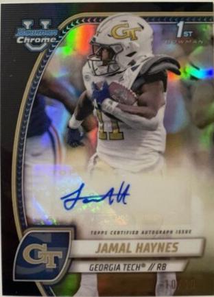 Jamal Haynes [Black Refractor] #PA-JHA