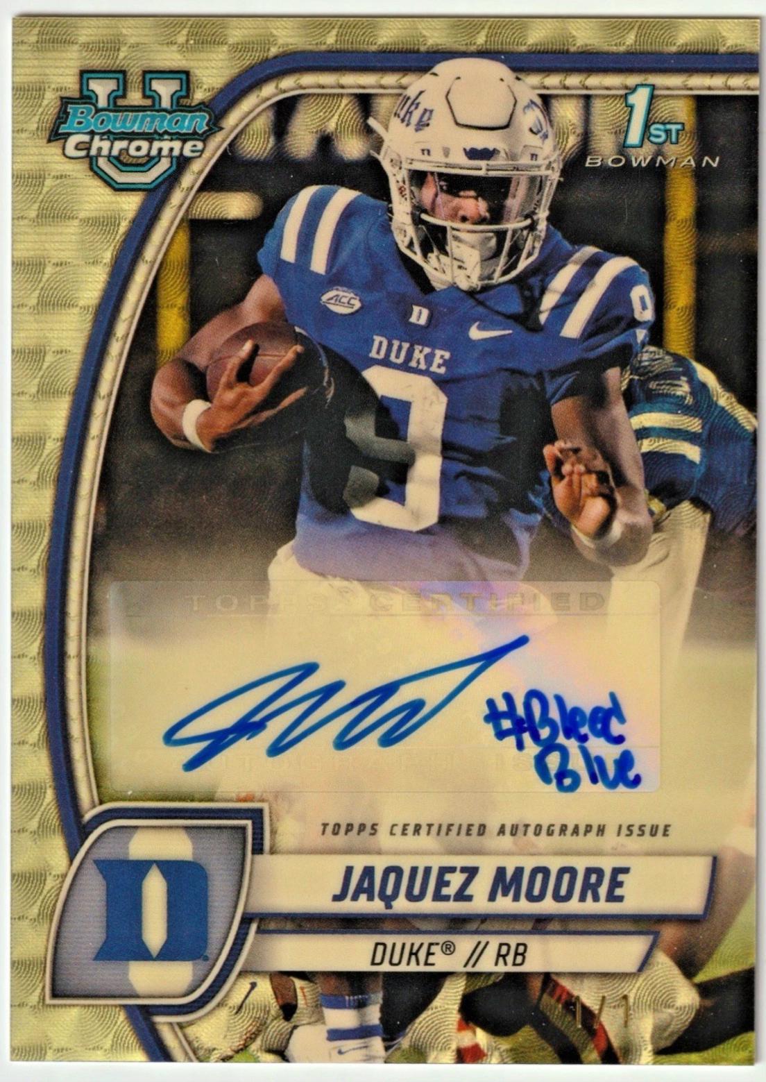 Jaquez Moore [Superfractor] #PA-JMO