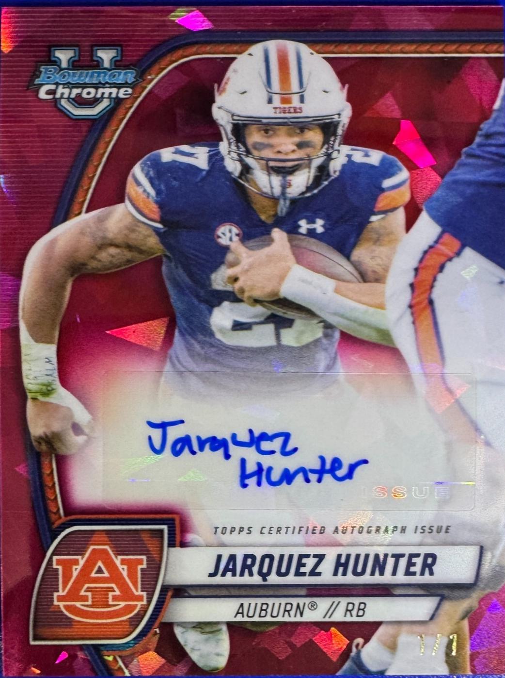 Jarquez Hunter [Superfractor] #PA-JHU