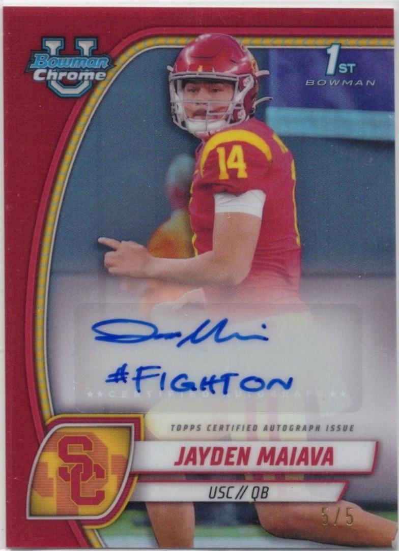 Jayden Maiava [Red Refractor] #PA-JMA