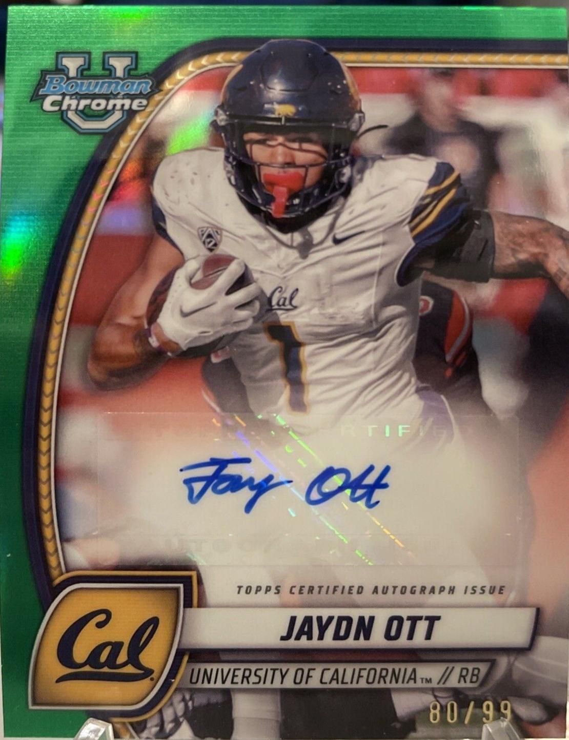 Jaydn Ott [Green Refractor] #PA-JOT