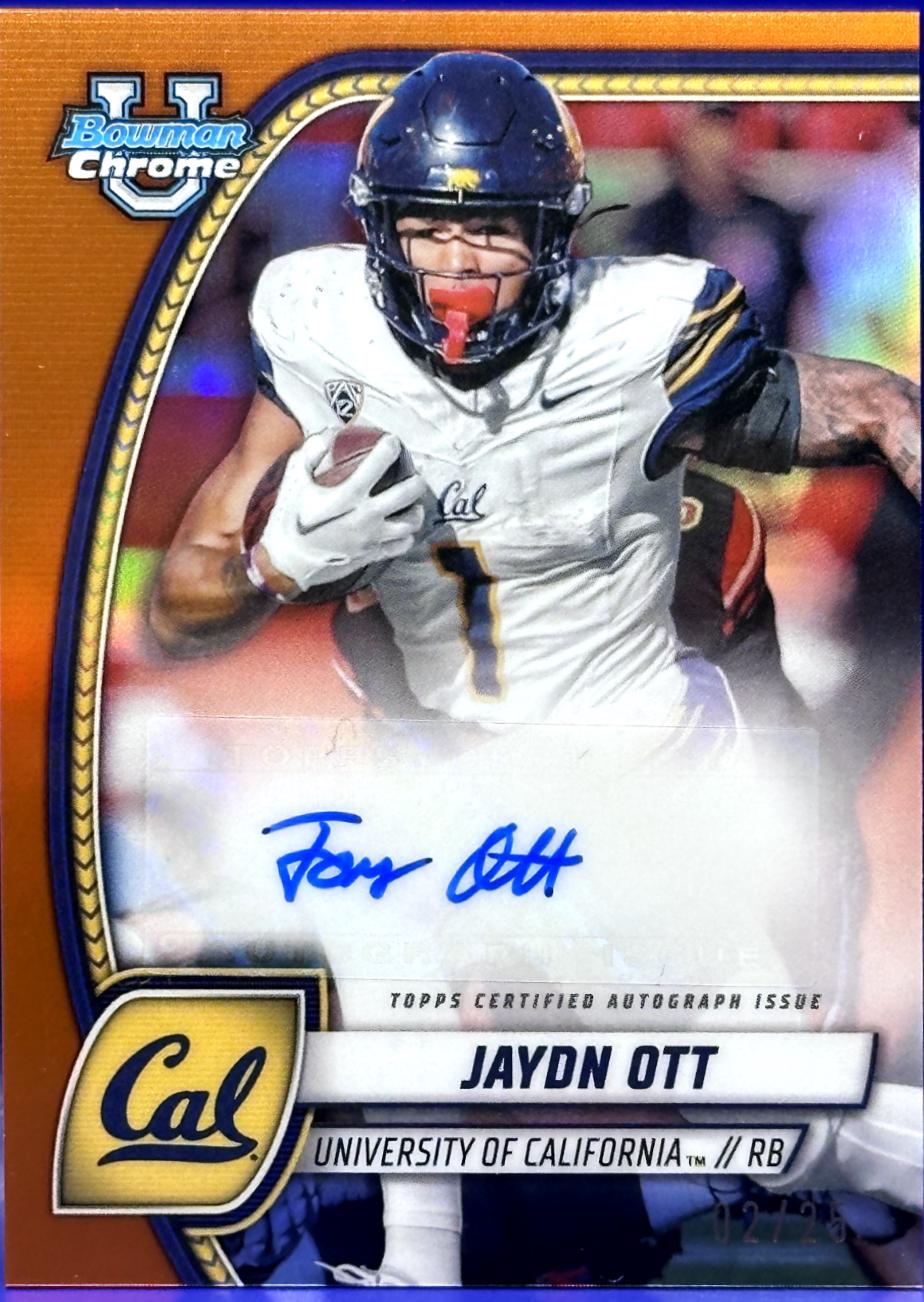 Jaydn Ott [Orange Refractor] #PA-JOT