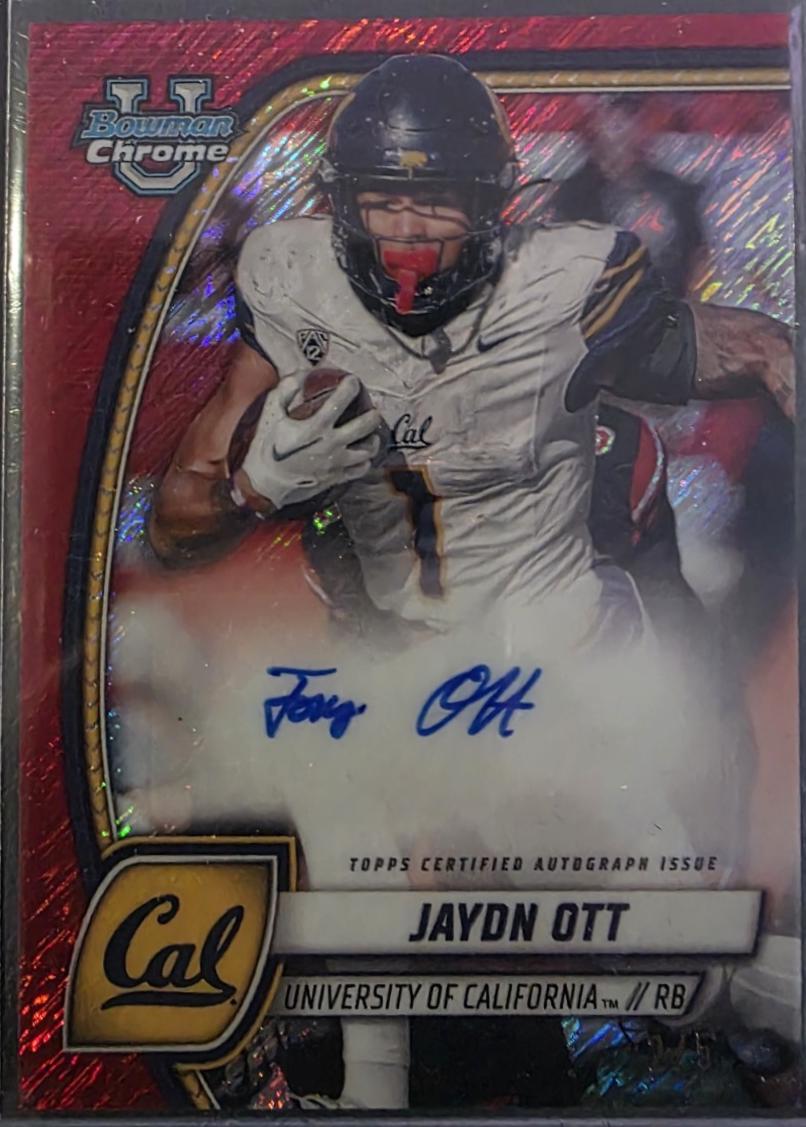 Jaydn Ott [Red Shimmer Refractor] #PA-JOT