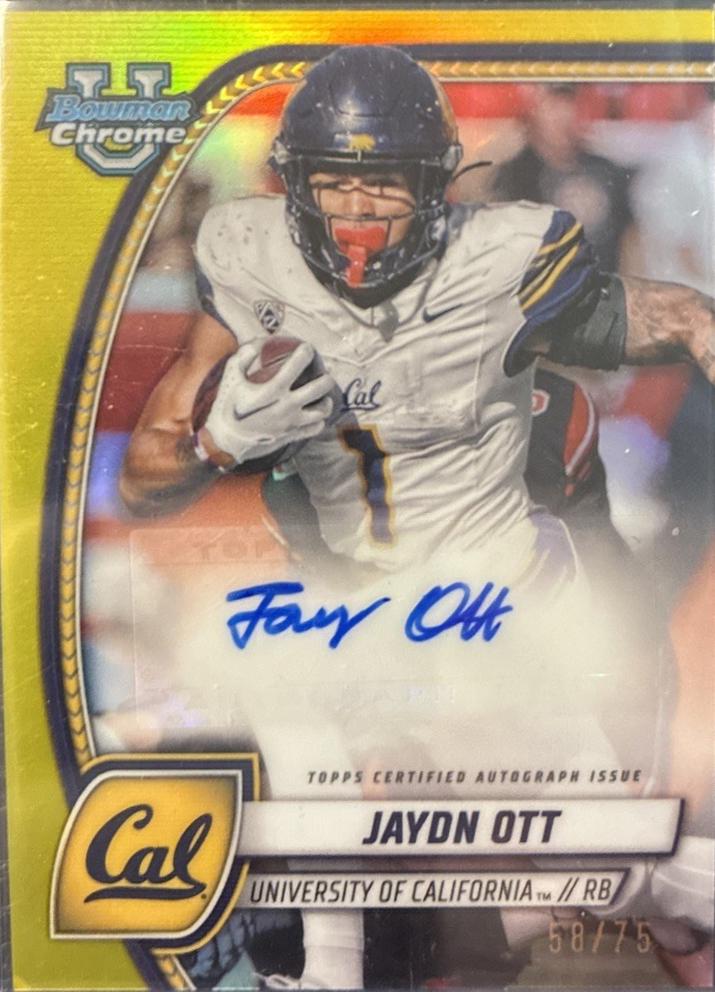 Jaydn Ott [Yellow Refractor] #PA-JOT