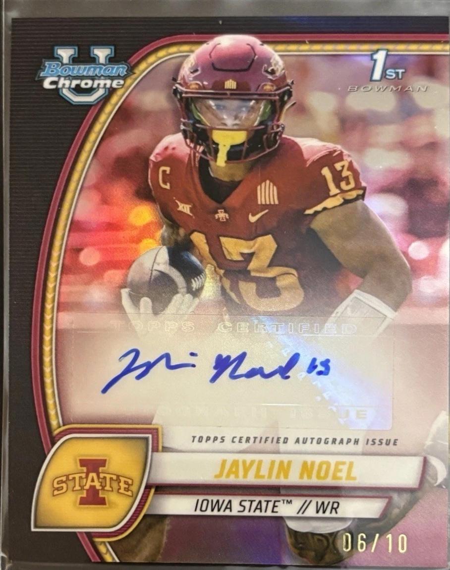 Jaylin Noel [Black Refractor] #PA-JNO
