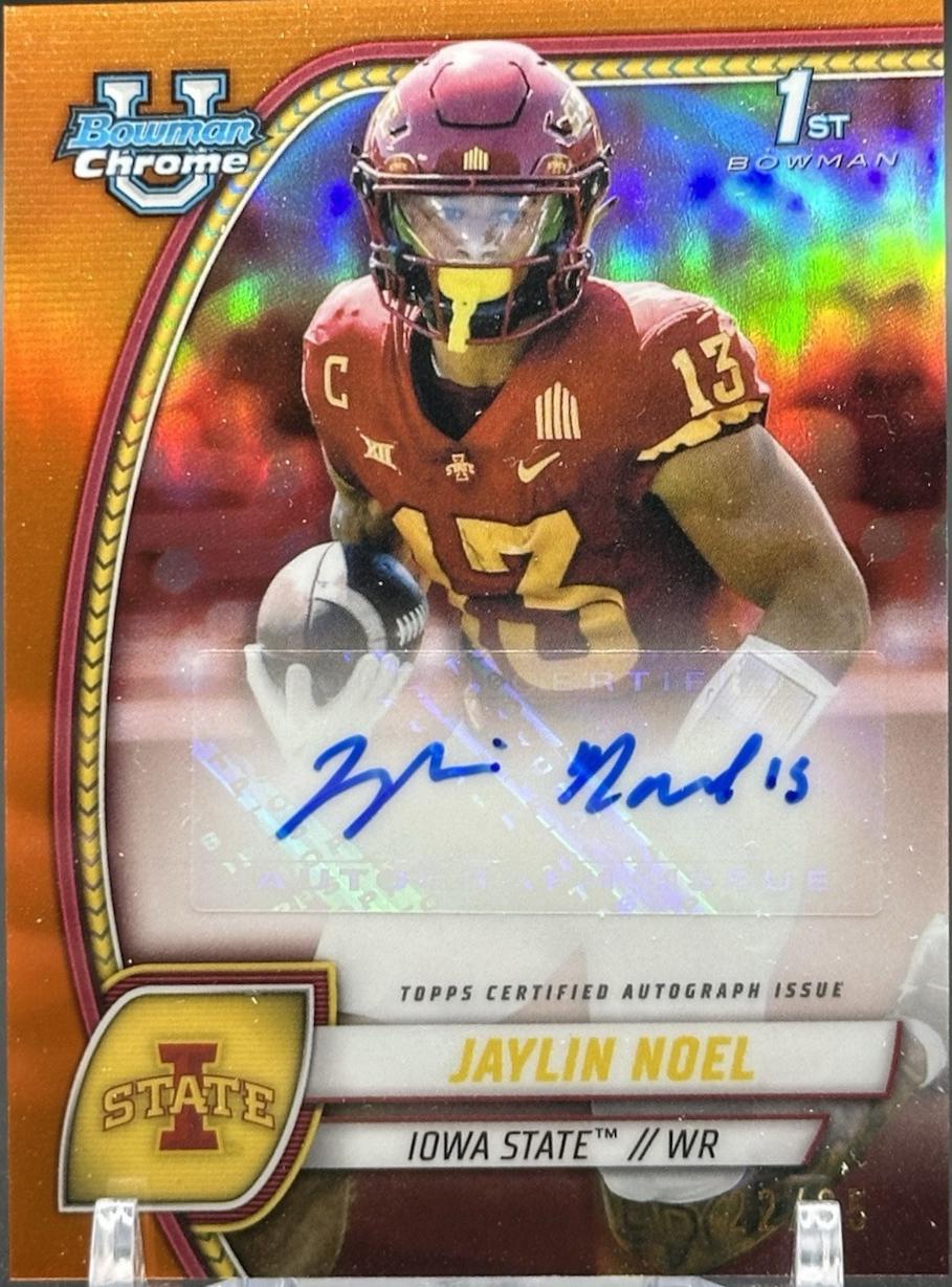 Jaylin Noel [Orange Refractor] #PA-JNO