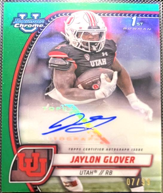 Jaylon Glover [Green Refractor] #PA-JGL
