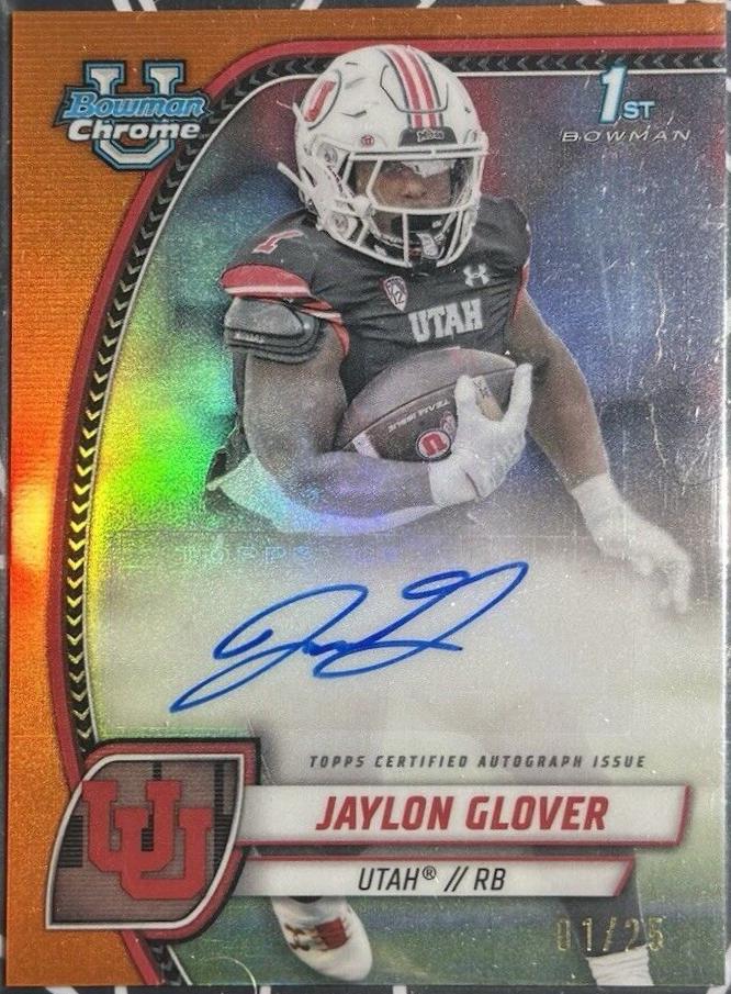 Jaylon Glover [Orange Refractor] #PA-JGL