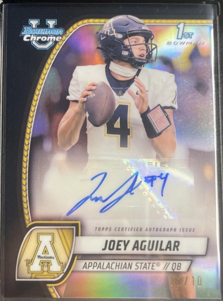 Joey Aguilar [Black Refractor] #PA-JAG