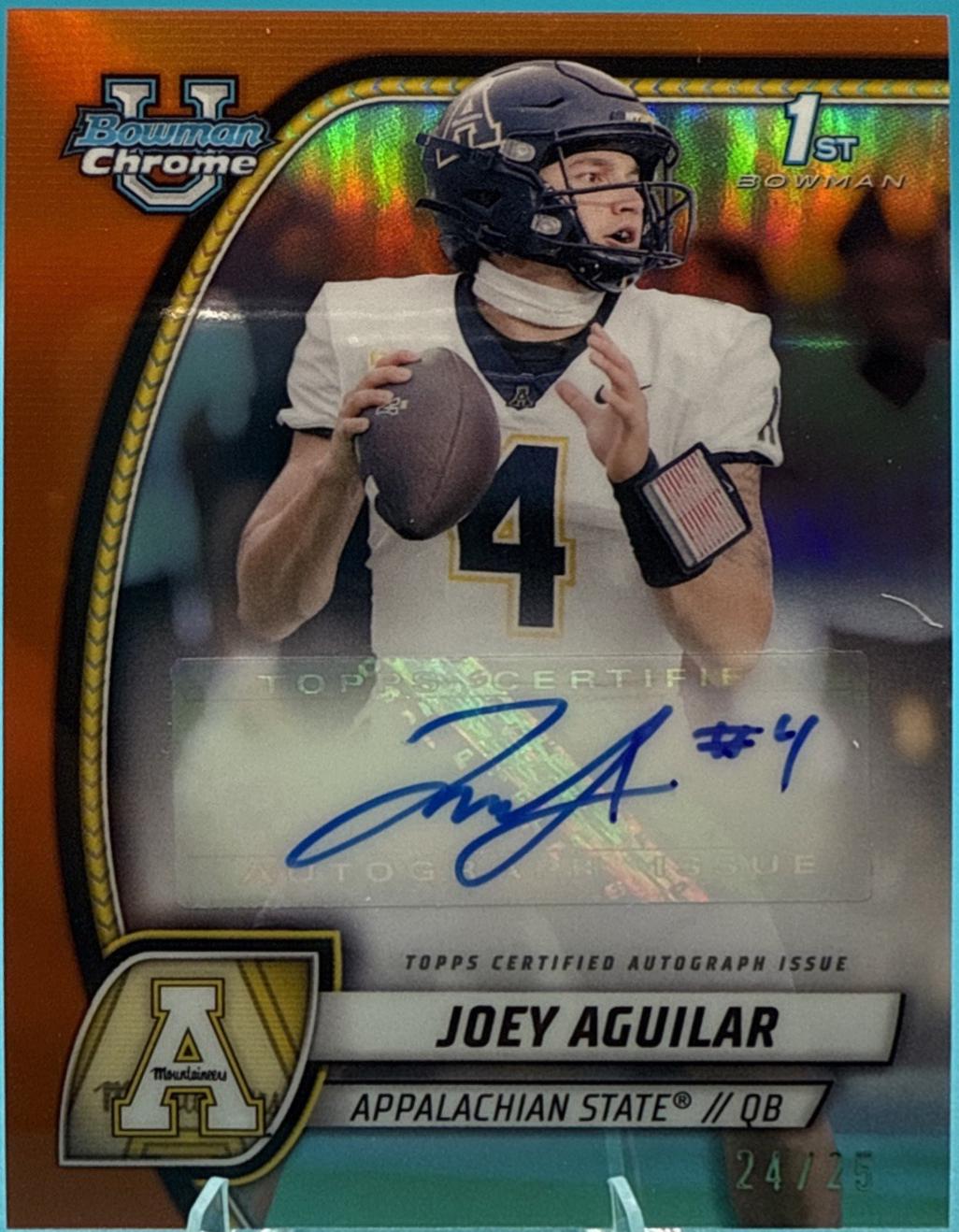 Joey Aguilar [Orange Refractor] #PA-JAG