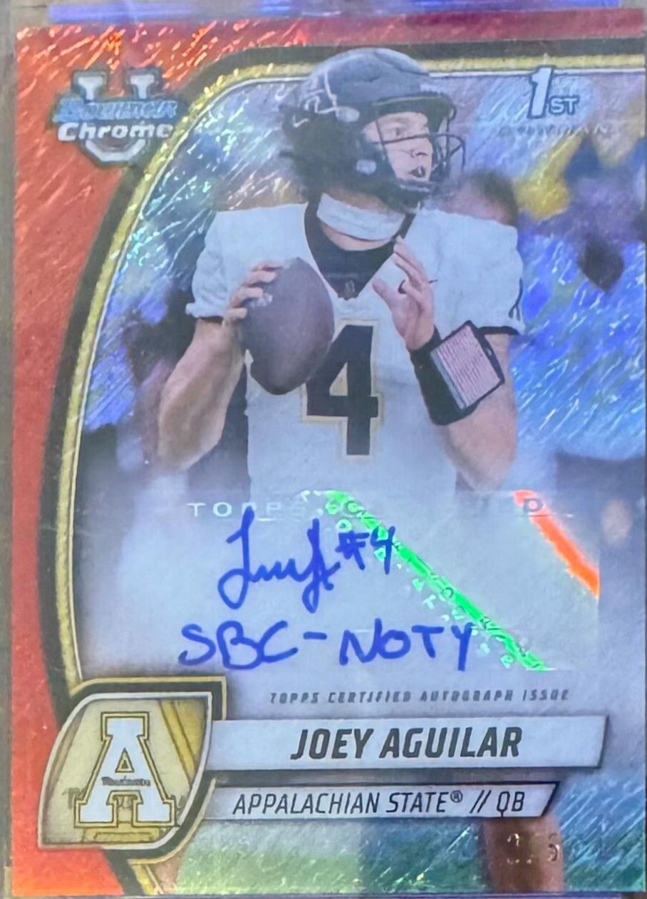 Joey Aguilar [Red Refractor] #PA-JAG