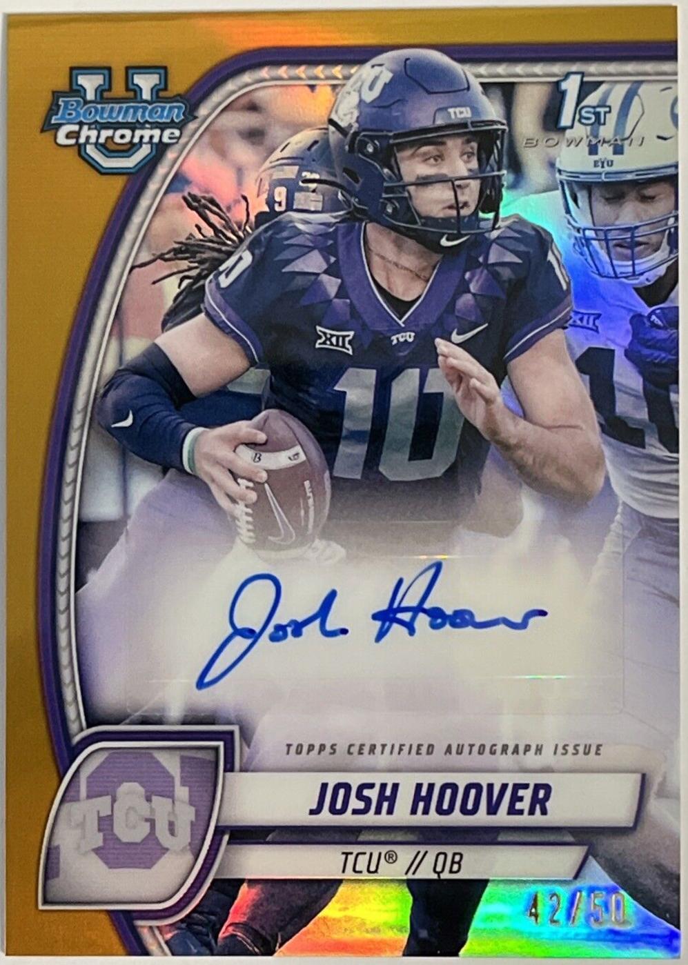 Josh Hoover [Gold Refractor] #PA-JHO