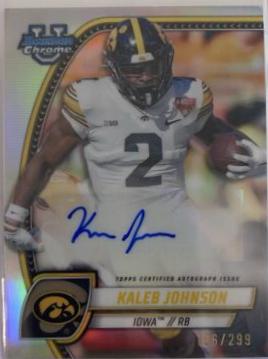 Kaleb Johnson [Refractor] #PA-KJO
