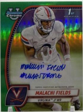 Malachi Fields [Green Refractor] #PA-MFI