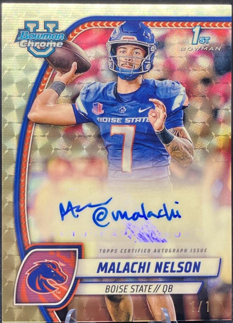 Malachi Nelson [Superfractor] #PA-MNE