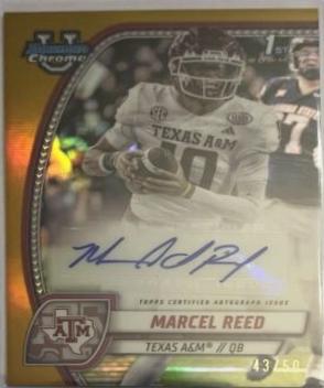 Marcel Reed [Gold Refractor] #PA-MR