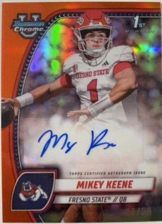 Mikey Keene [Orange Refractor] #PA-MKE