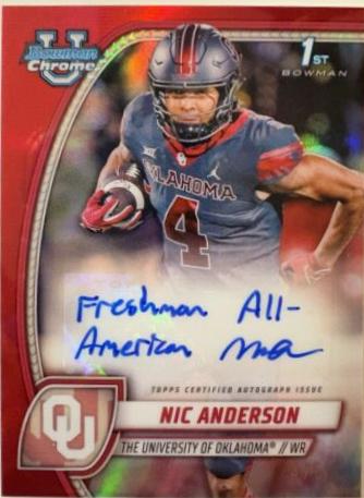 Nic Anderson [Red Refractor] #PA-NAN