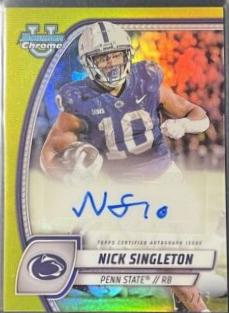 Nick Singleton [Yellow Refractor] #PA-NSI