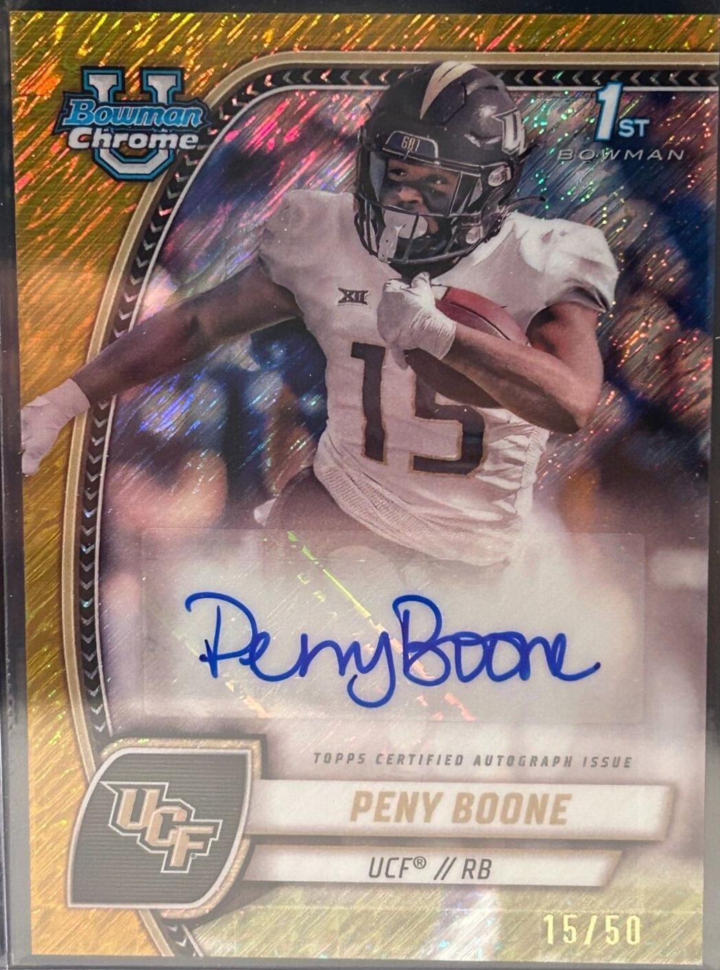 Peny Boone [Gold Shimmer Refractor] #PA-PBO