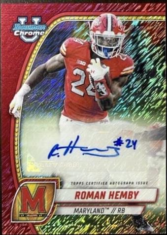 Roman Hemby [Red Shimmer Refractor] #PA-RH