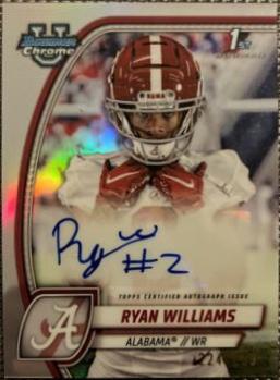 Ryan Williams [Refractor] #PA-RWI