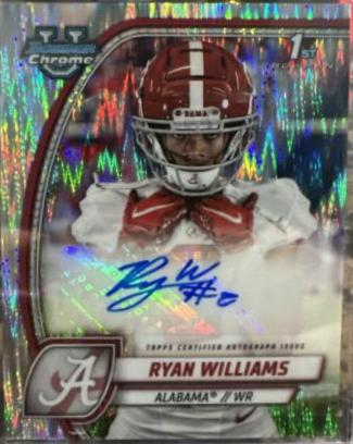 Ryan Williams [Stealth Refractor] #PA-RWI