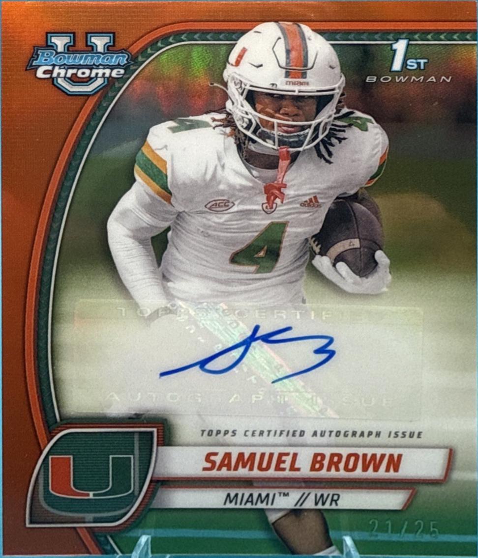 Samuel Brown [Orange Refractor] #PA-SBR