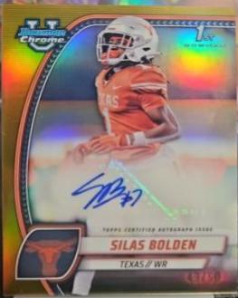 Silas Bolden [Gold Refractor] #PA-SBO