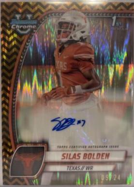 Silas Bolden [Gold Shimmer Refractor] #PA-SBO