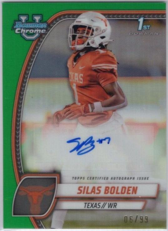 Silas Bolden [Green Refractor] #PA-SBO