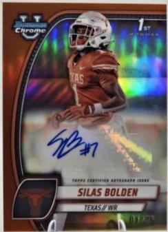 Silas Bolden [Orange Refractor] #PA-SBO