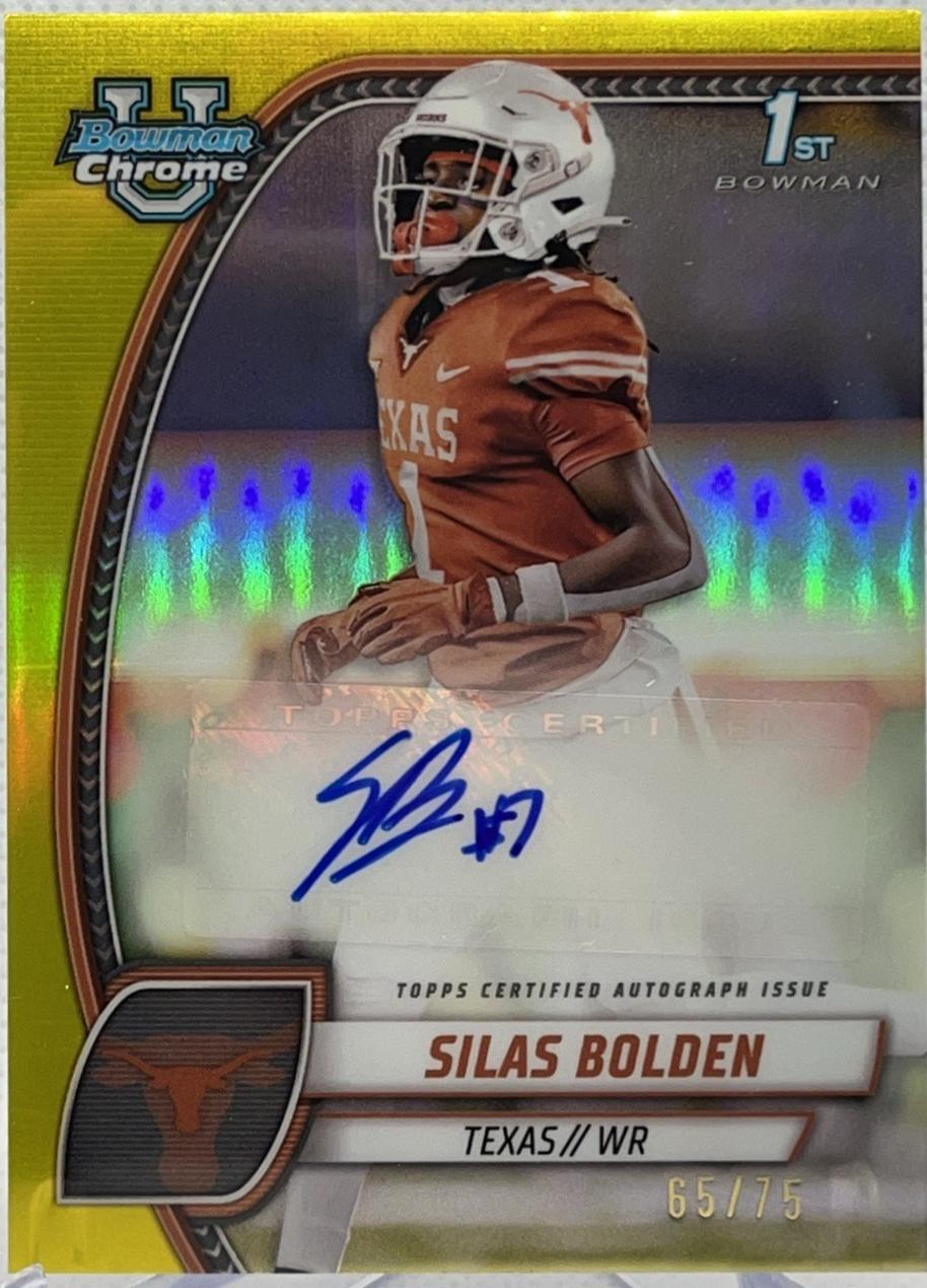 Silas Bolden [Yellow Refractor] #PA-SBO
